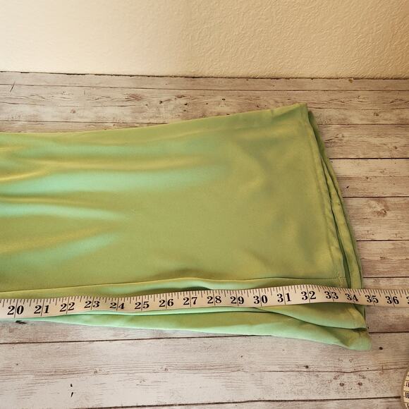 Princess Polly Joshua Low Rise Wide Leg Pants Green Size 8 NWT - Picture 8 of 9